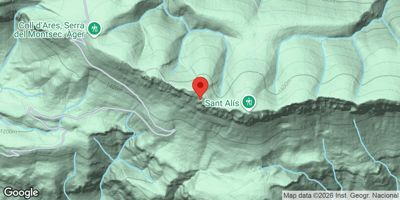 Mapa de situación de CELLER DEL FUSTER,  COVA AVENC DEL