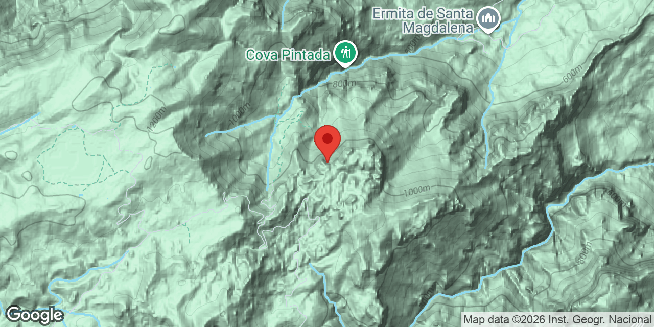 Mapa de situación de CAMPANAL, COVETA DEL