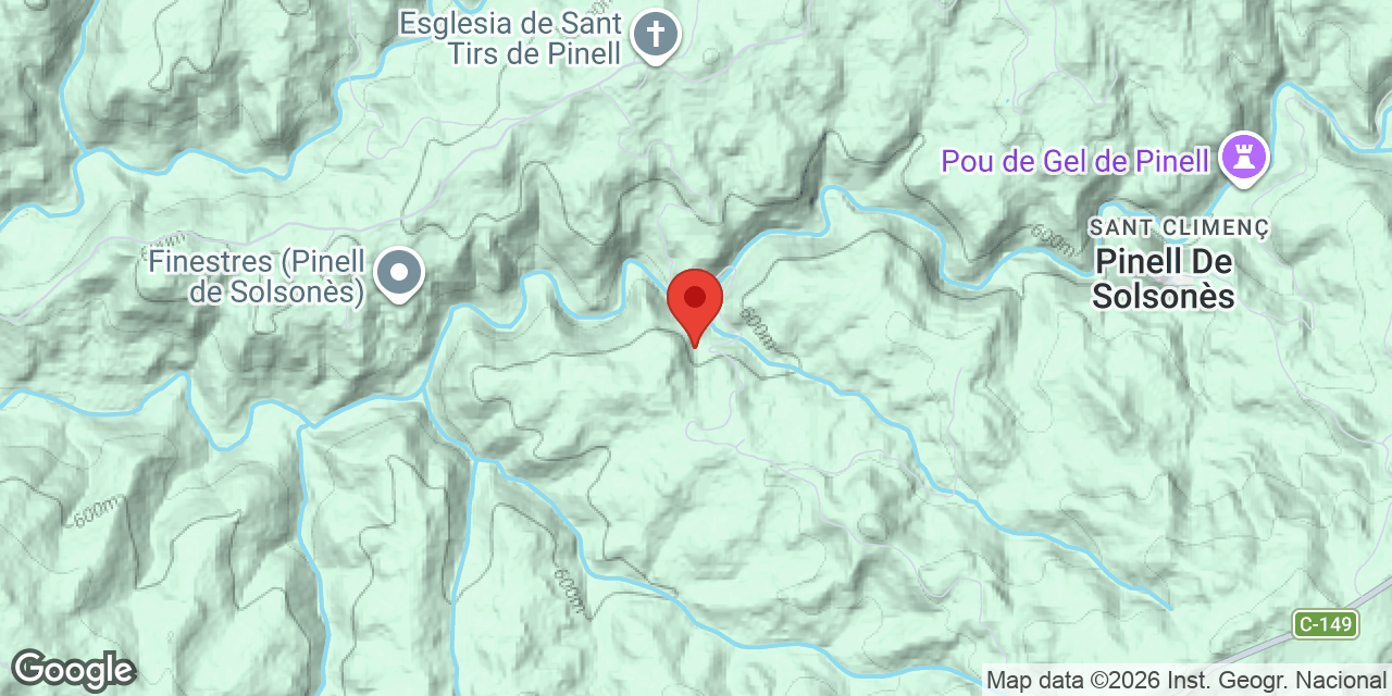Mapa de situació de FONT DEL MARRÀ, BAUMA DE LA