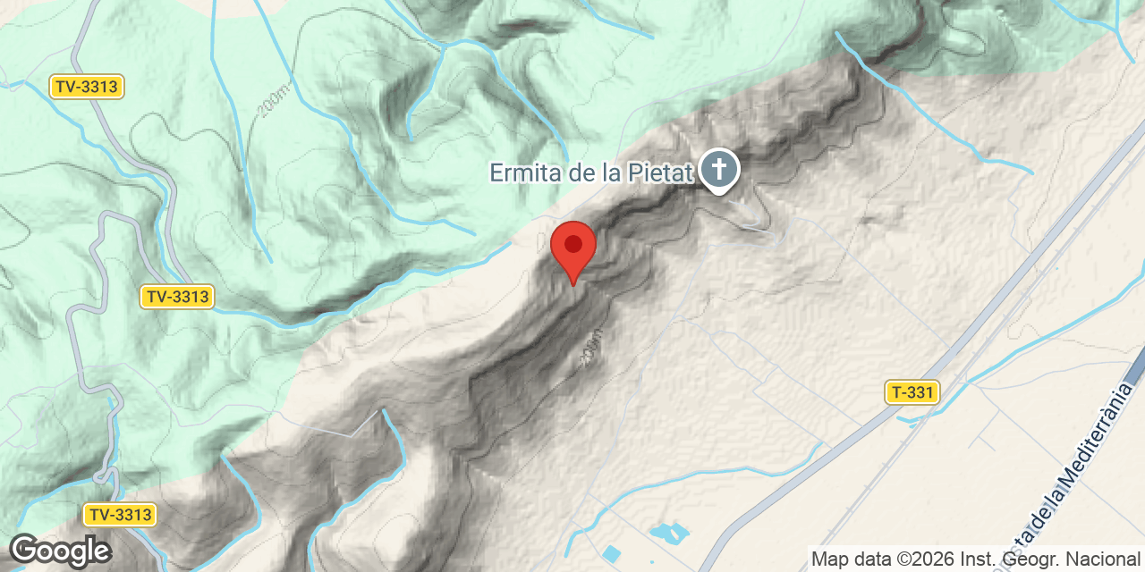 Mapa de situación de SANTA MAGDALENA, COVA DE
