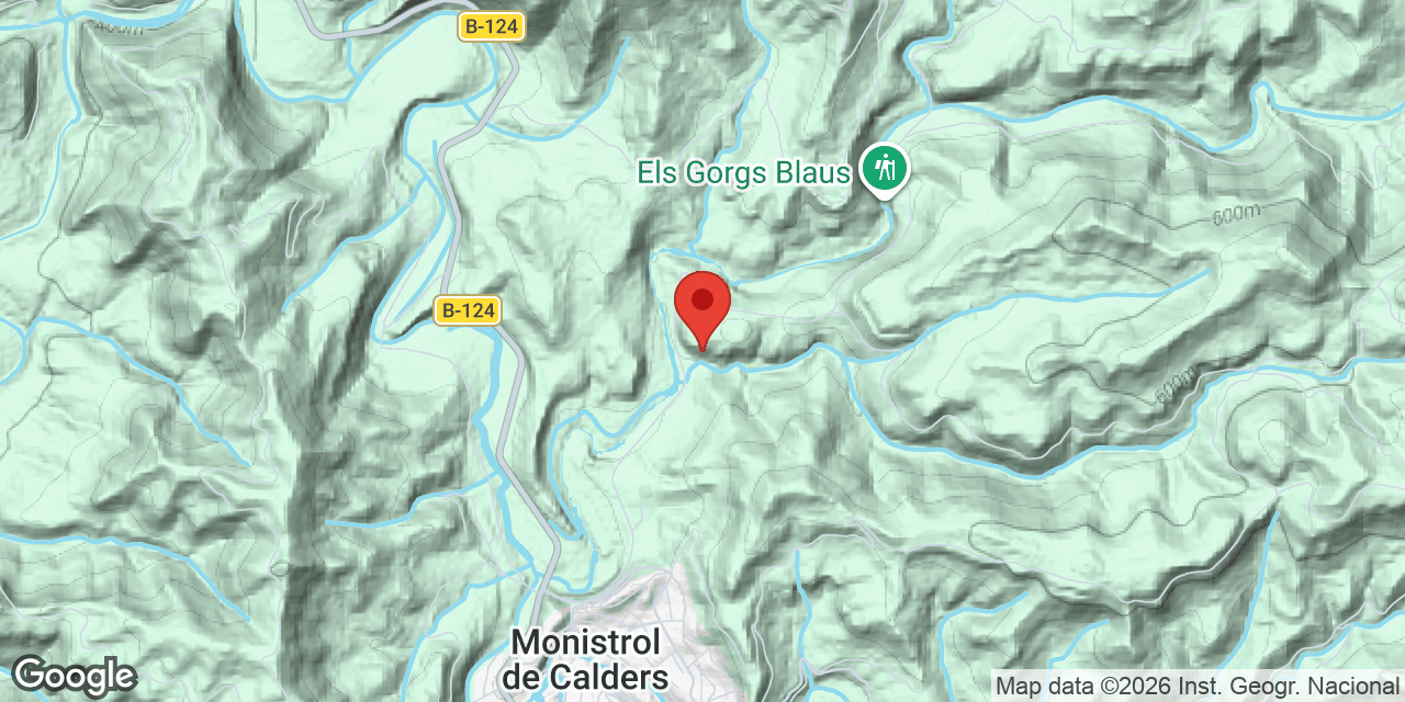 Mapa de situación de BUCS, COVA DELS