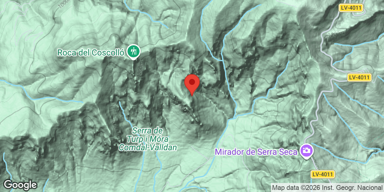 Location map of JORDI-RAMON, BAUMES DEL
