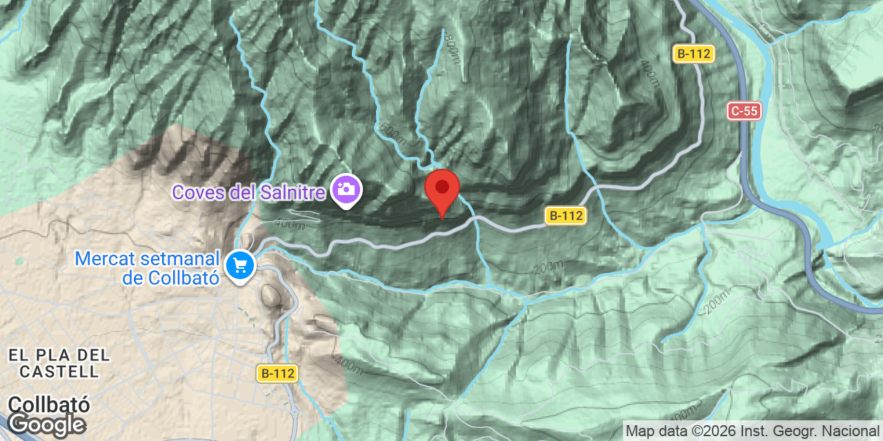 Mapa de situación de MUSSOL, COVA DEL