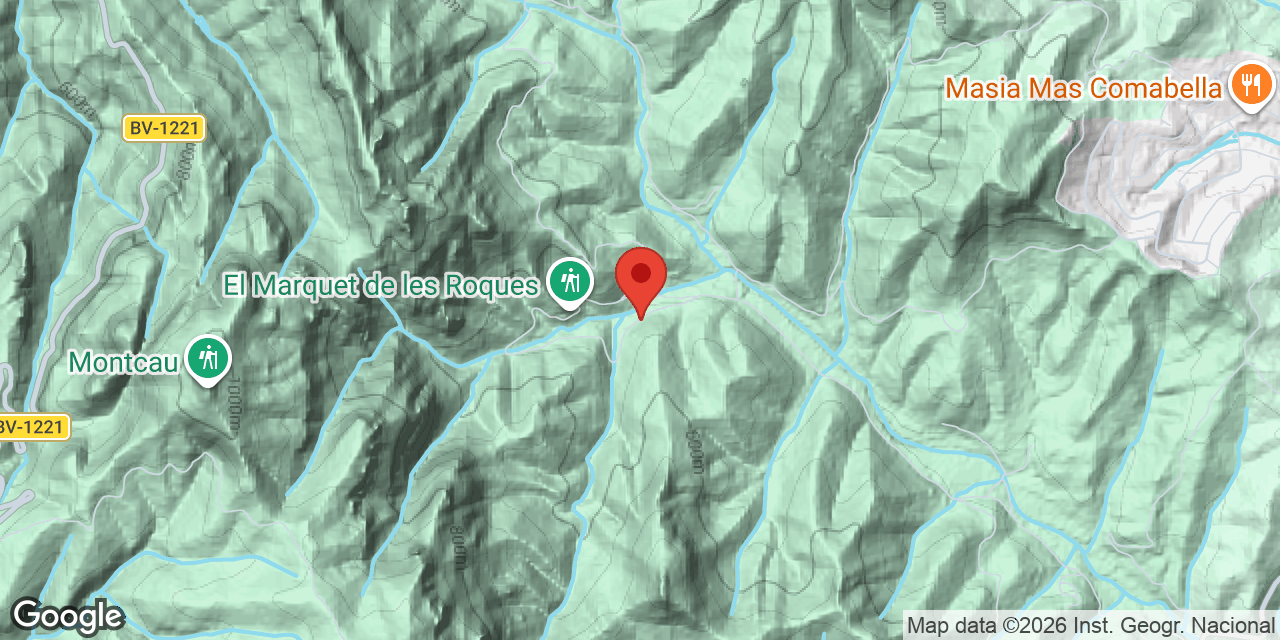 Mapa de situación de TOIXÓ, COVA DEL