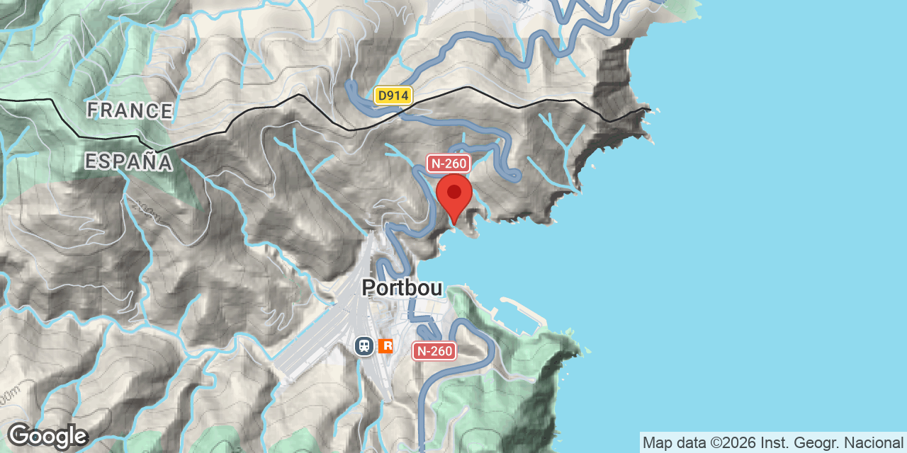 Mapa de situación de RATES, COVA DE LES