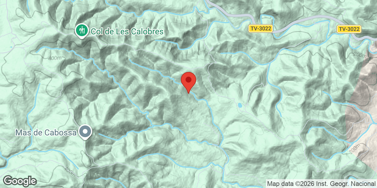 Mapa de situació de SERP, AVENC DE LA