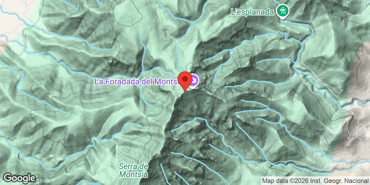 Mapa de situación de PORTELL, COVA DEL