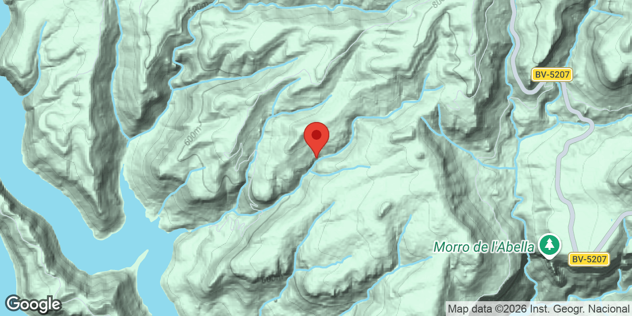 Location map of BACONERES, CAVORCA 2 DE LES