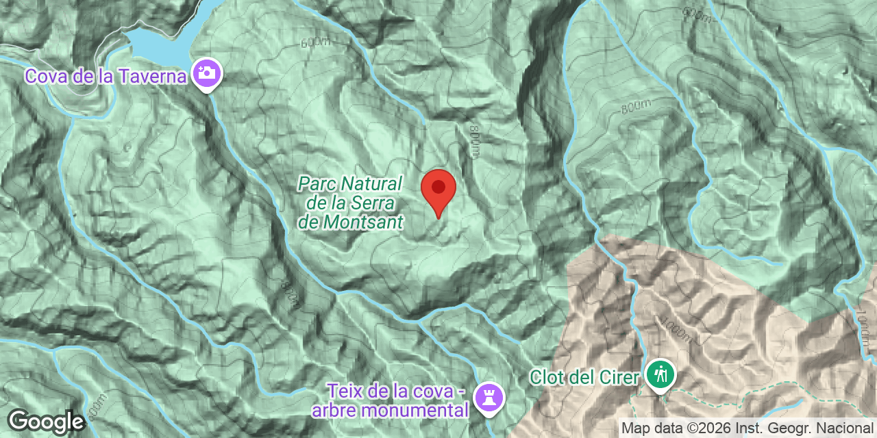 Mapa de situació de ARBOÇAR, AVENC DE L'