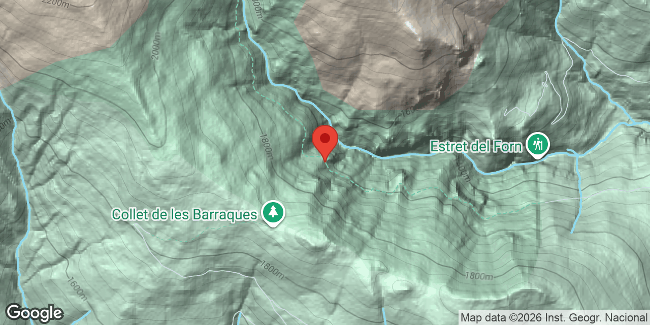 Mapa de situació de MINA SARAGOSSA, COVA DE LA