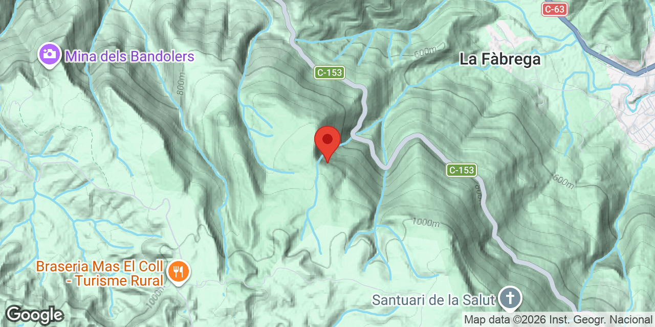 Mapa de situació de FEIXASSES, COVA 2 DE LES