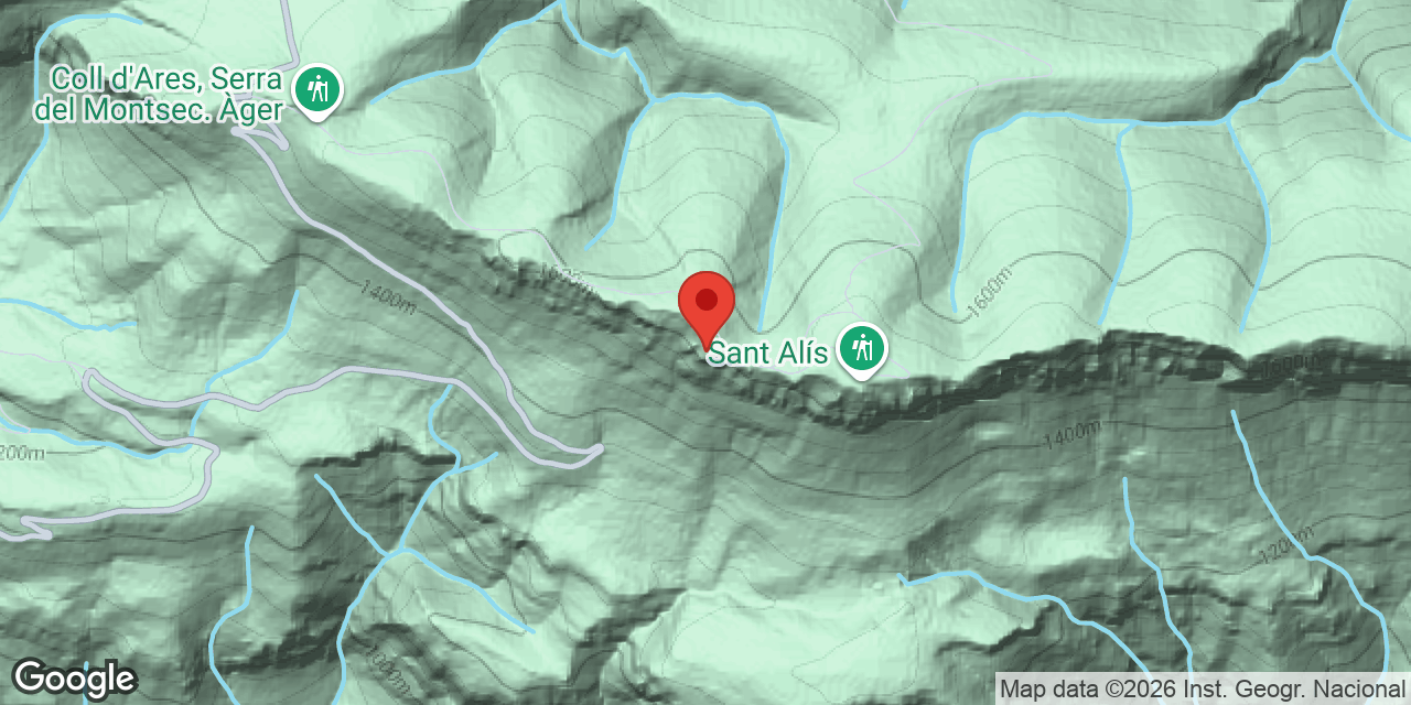 Mapa de situació de CELLER DEL FUSTER,  AVENC