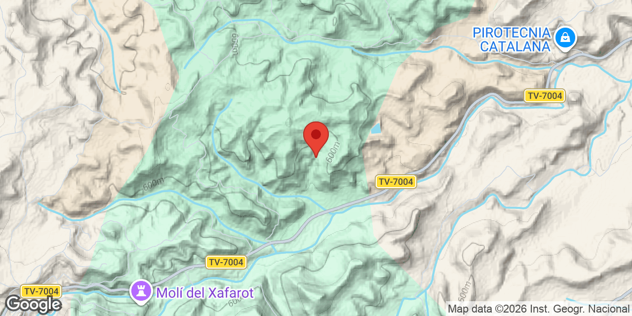 Mapa de situación de XISTO, COVA DEL