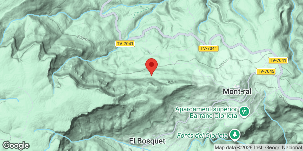 Carte de situation de RATOLÍ, AVENC DEL