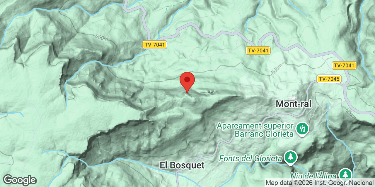 Mapa de situación de PIPA, COVA DE LA