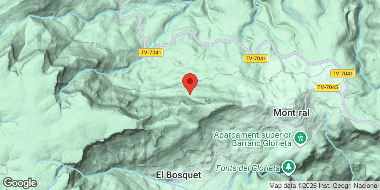 Mapa de situación de ENFONSADA, COVA
