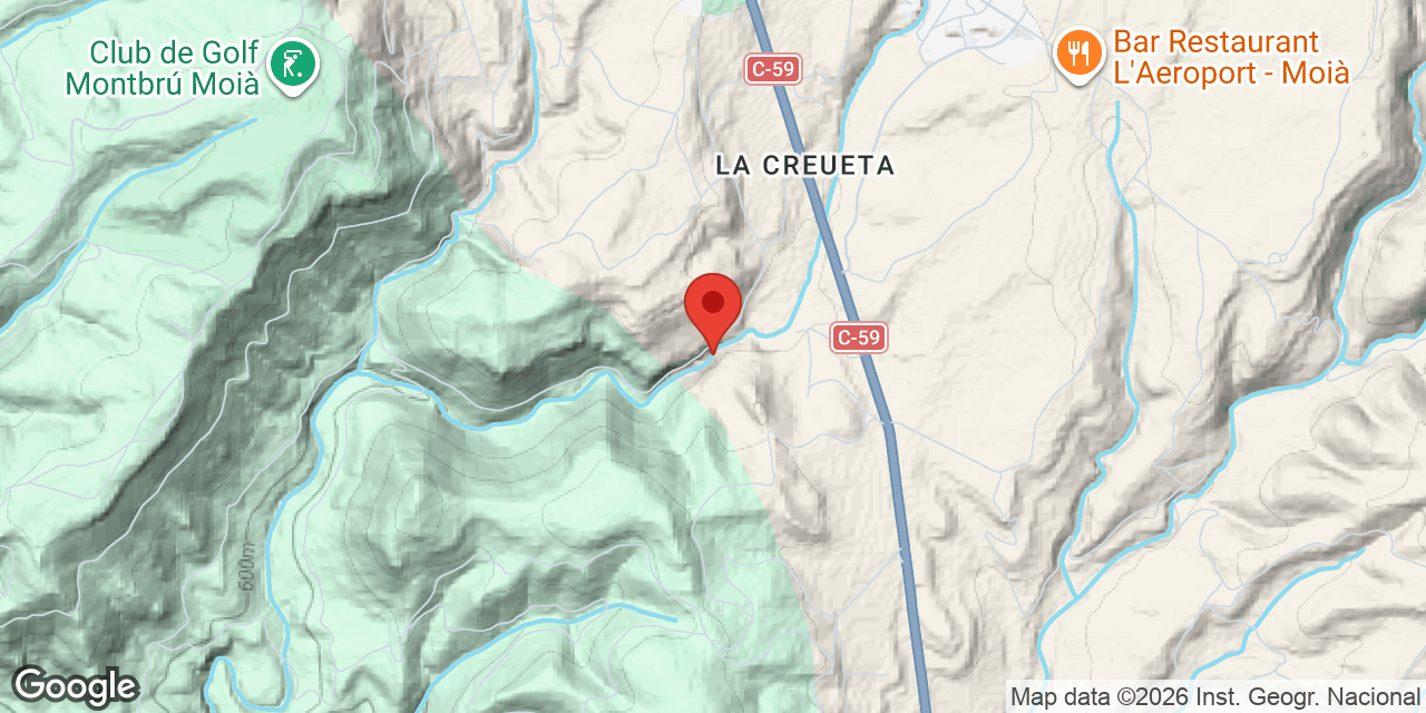 Mapa de situació de FONT DE LA FALZIA, BAUMA DE LA