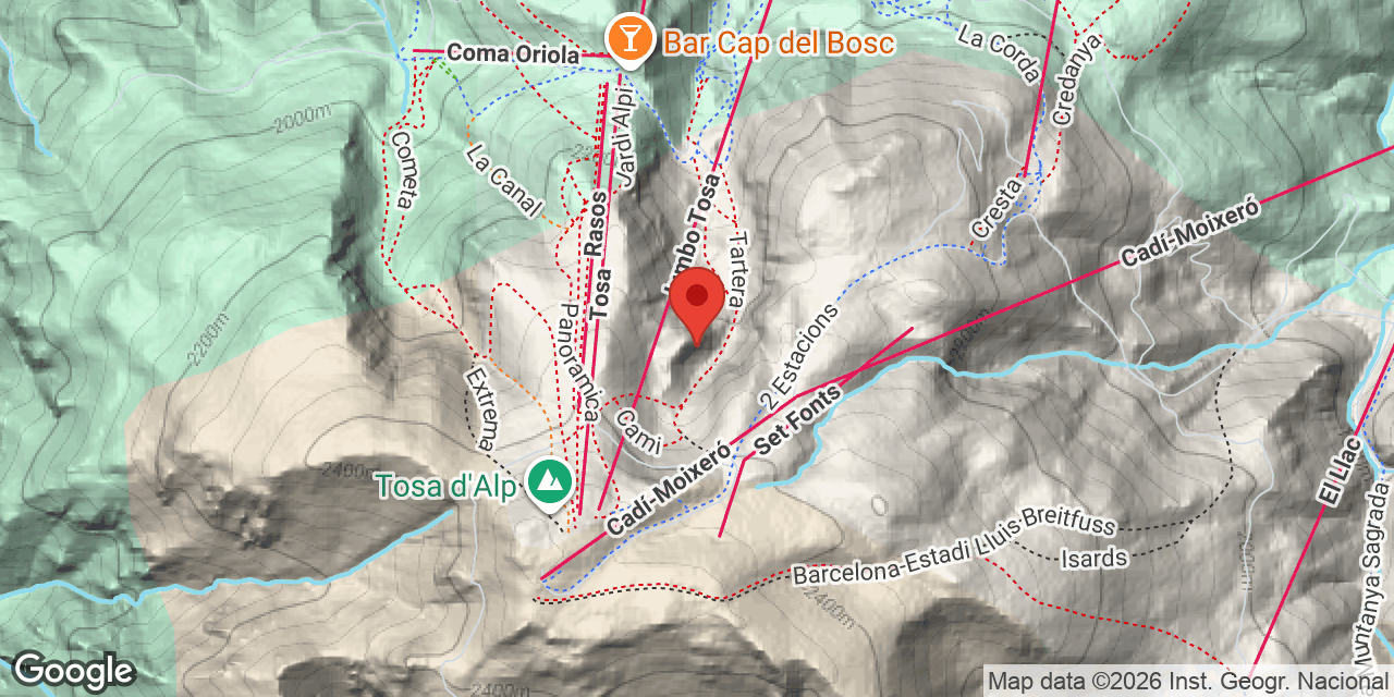 Mapa de situación de ROJA DE LA FALLA, COVA