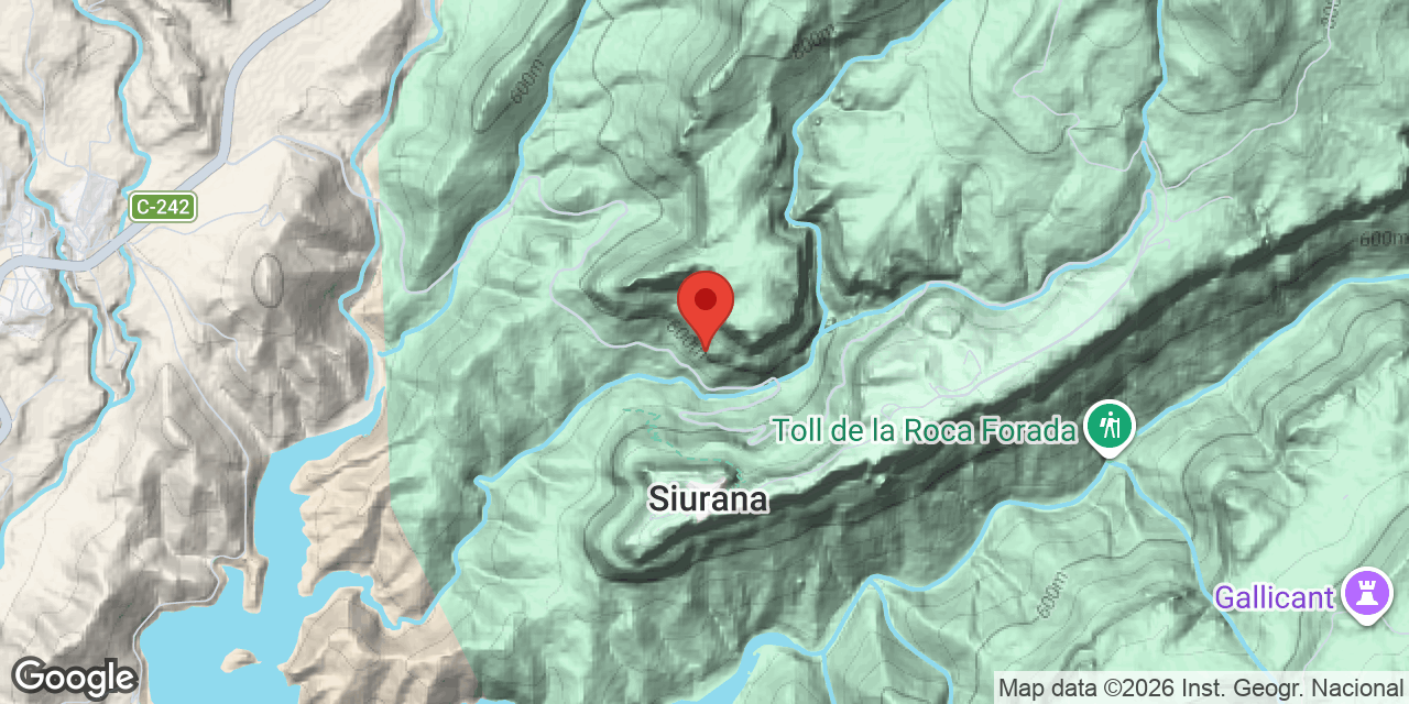 Mapa de situació de TITI, COVA Nº2 DEL