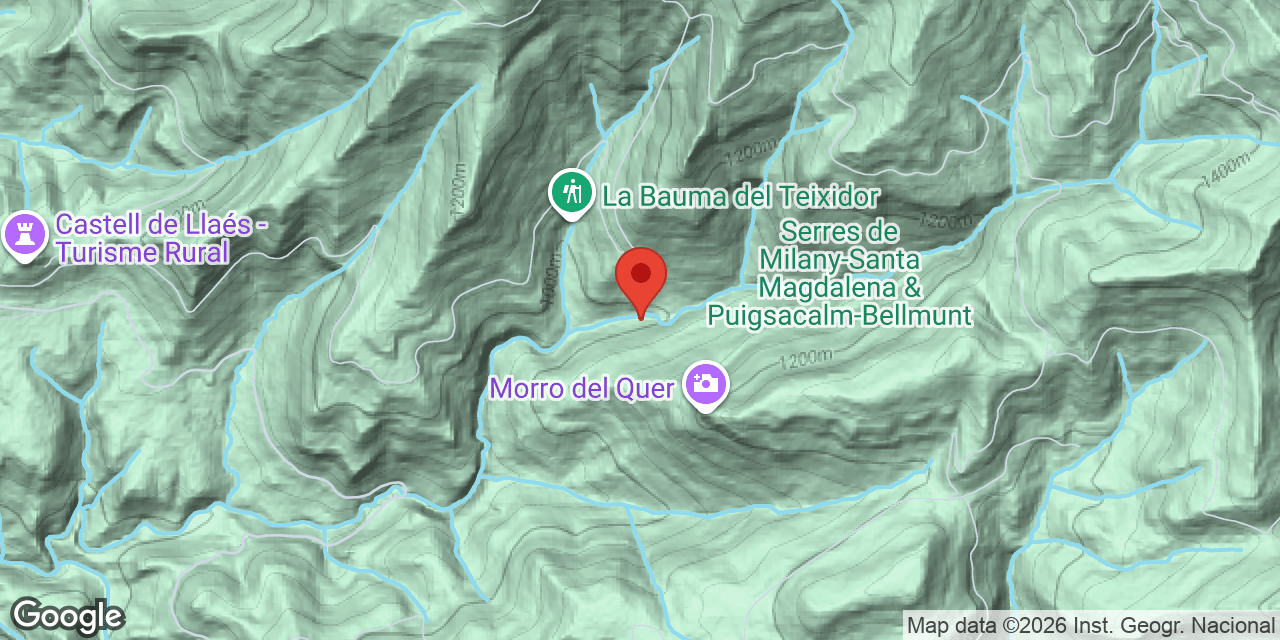 Mapa de situació de SALT DEL MOLINOT, COVA-BALMA DEL