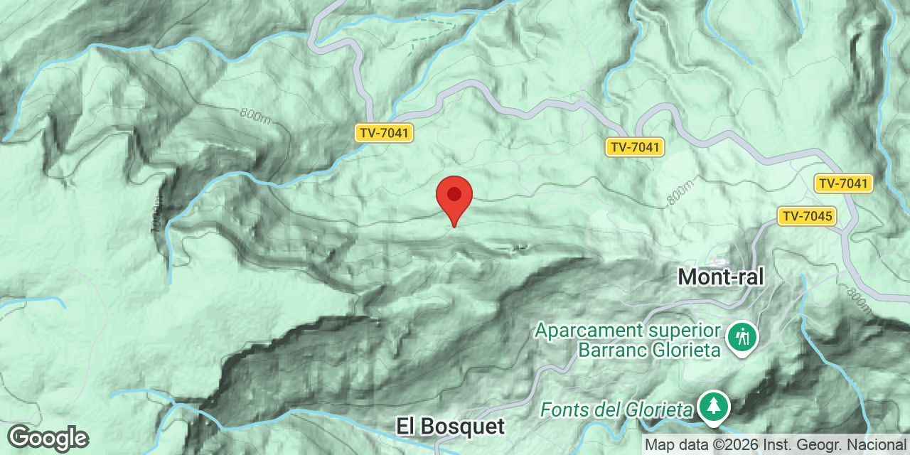 Mapa de situació de HEURA, AVENC DE L'