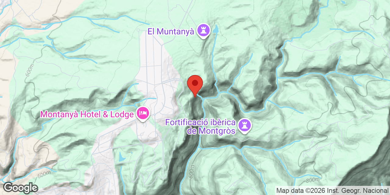 Mapa de situació de ROQUEROLS, COVA DE