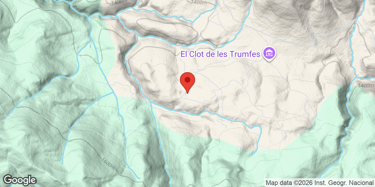 Mapa de situació de T-3, AVENC