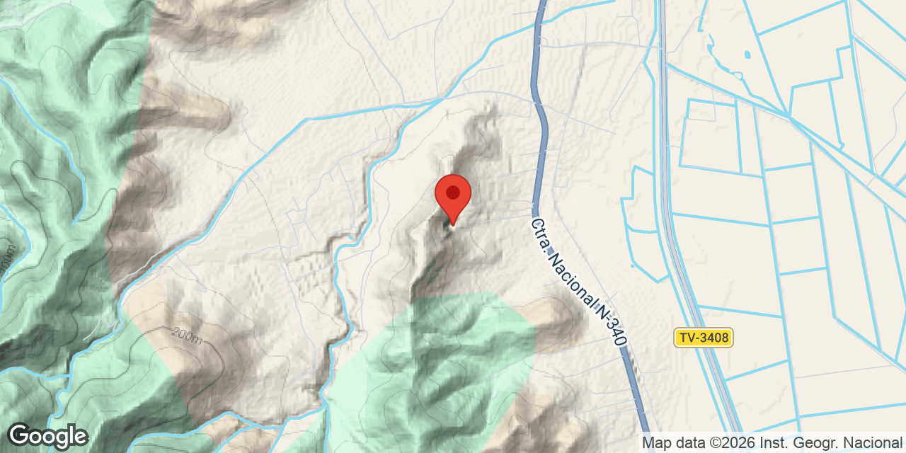 Mapa de situació de PEDRERA DE L'ANTIC, FORAT DE LA