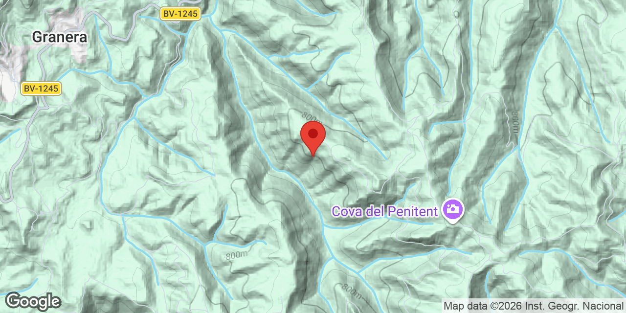 Mapa de situació de SALVATGES, COVA DE
