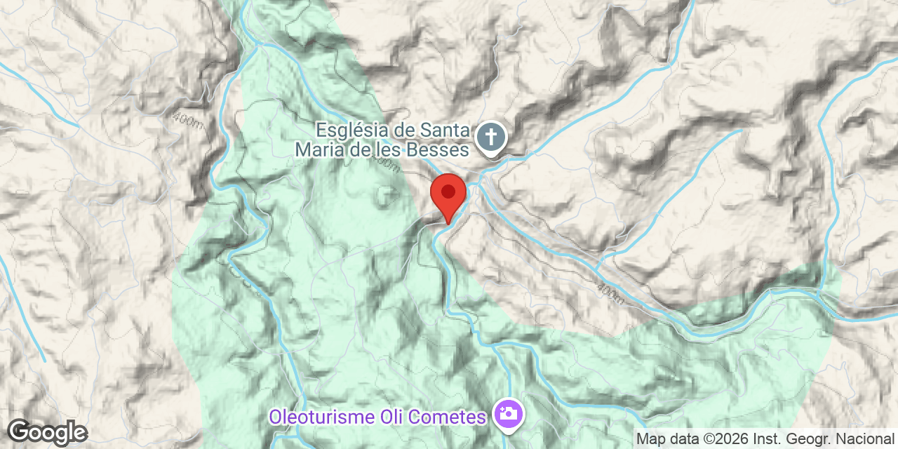 Mapa de situació de GRAMENALS, COVA DELS