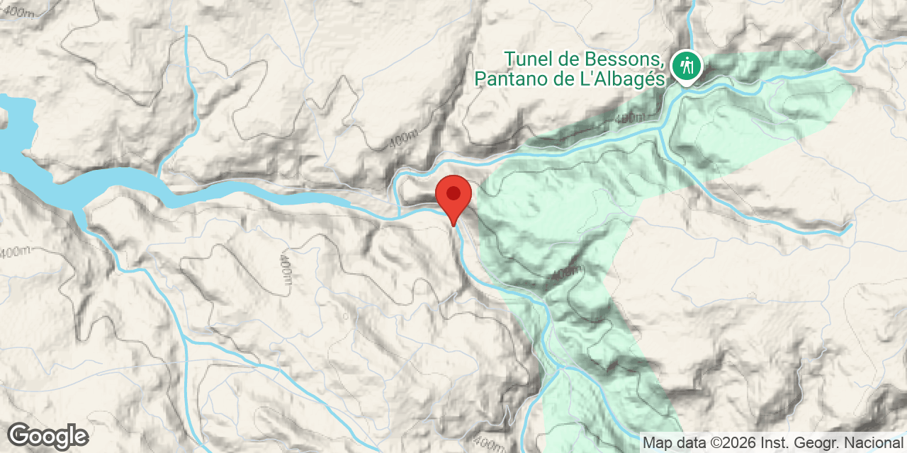 Mapa de situació de PLANS DE L'HOSTAL, COVA DELS