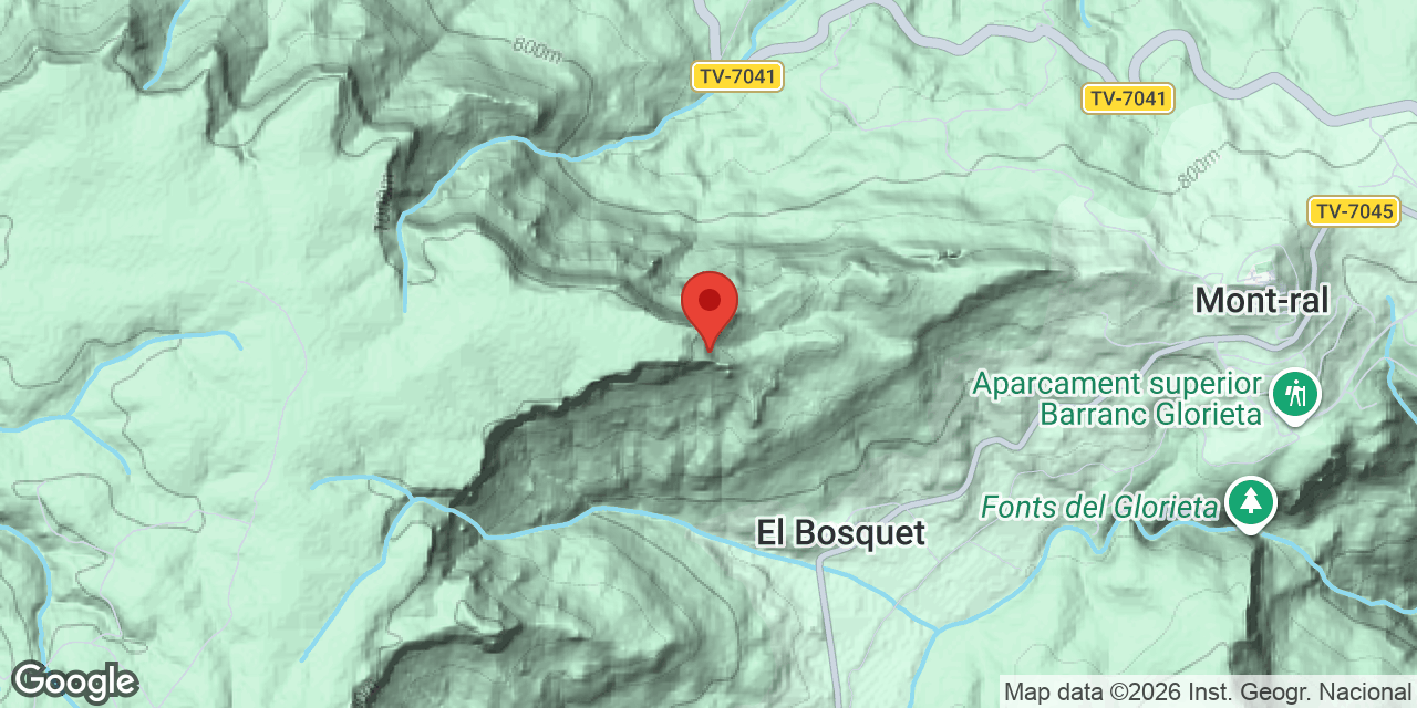 Mapa de situació de MOROS, COVA DELS