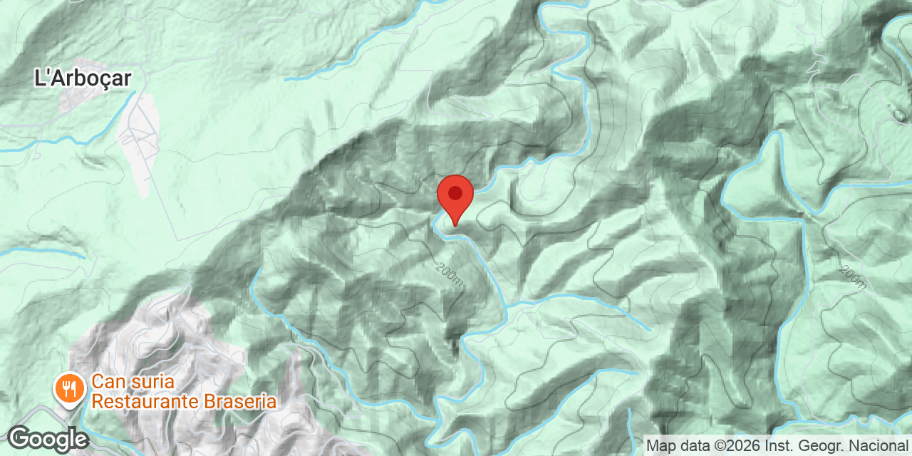 Mapa de situació de PELAGONS, AVENC DELS