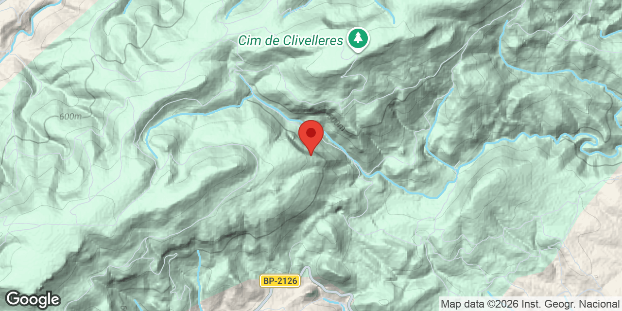 Mapa de situación de PAS DELS LLADRES, ESQUERDA PARAL.LELA DEL