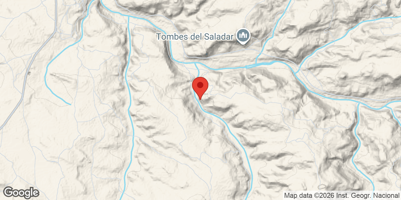 Mapa de situació de BALADRONS, COVA DE