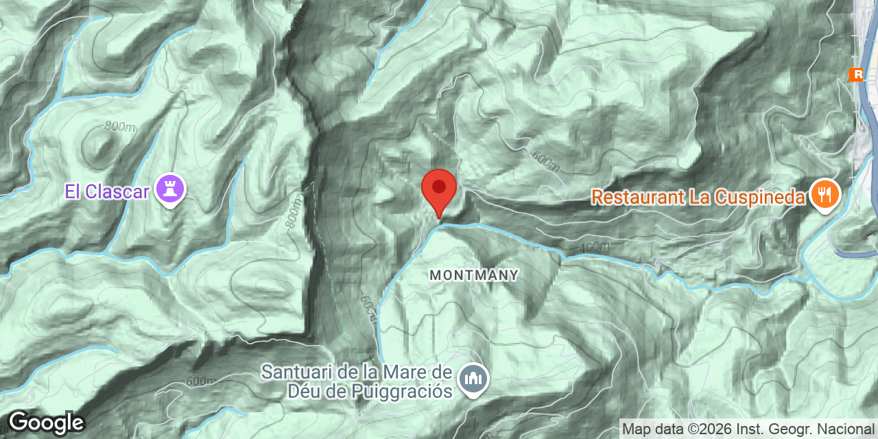 Mapa de situació de CASA FALSA, COVA FALSA DE LA