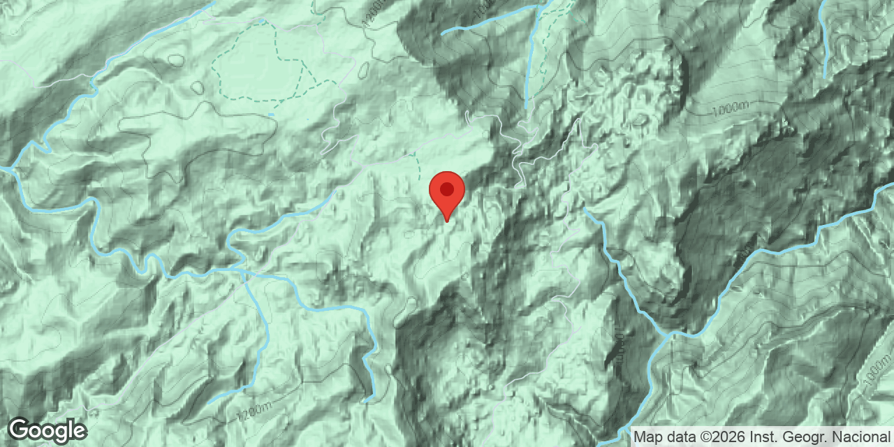 Mapa de situación de ARNAU, COVA D'