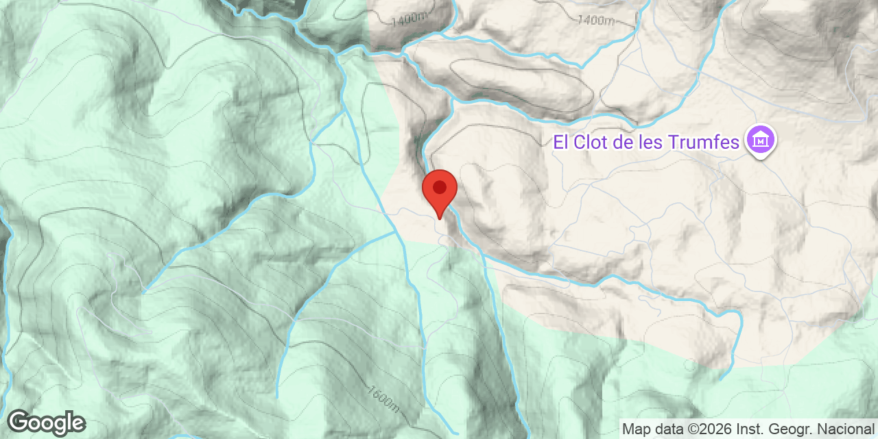 Mapa de situació de T-4, AVENC