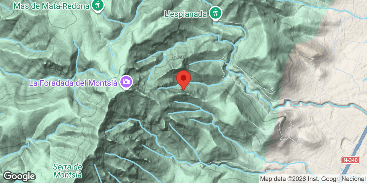 Mapa de situació de COLOMS, COVA DELS