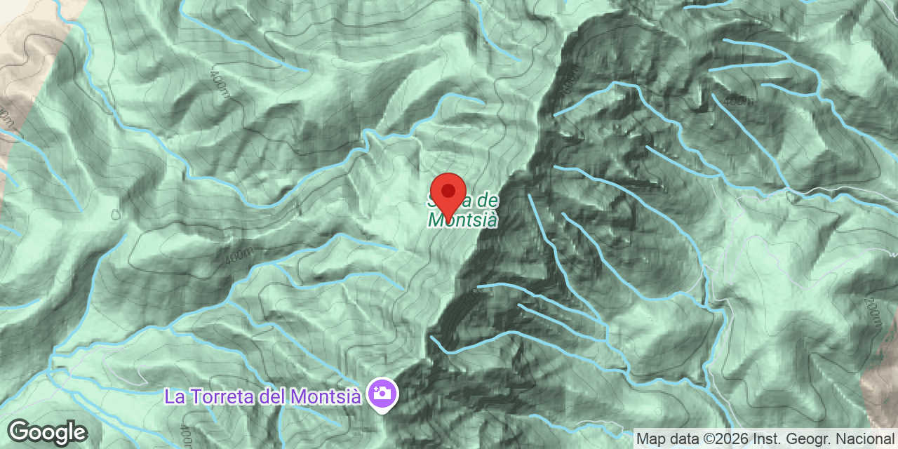 Mapa de situació de PI, COVA DEL