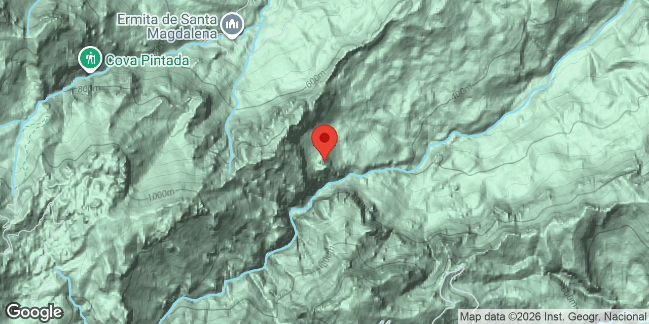Mapa de situació de CLOT DE LA FRANCESCA, AVENC DEL