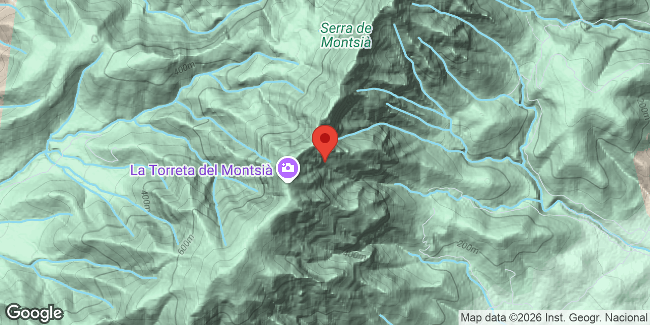 Location map of PUNTA DE LA BARQUETA, COVA DE LA