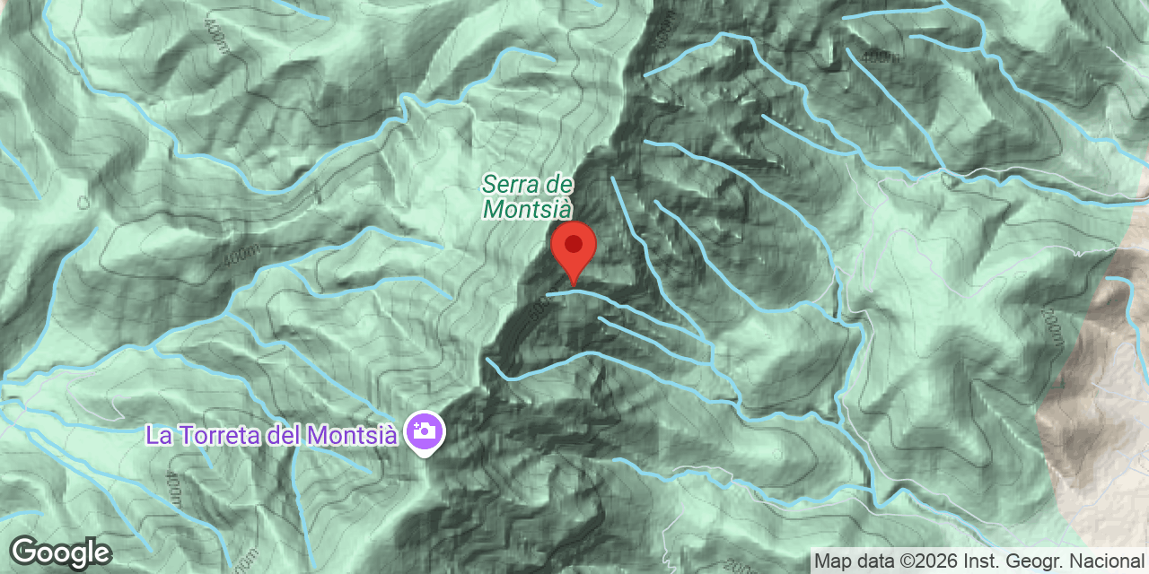Mapa de situació de CANÓ, COVA
