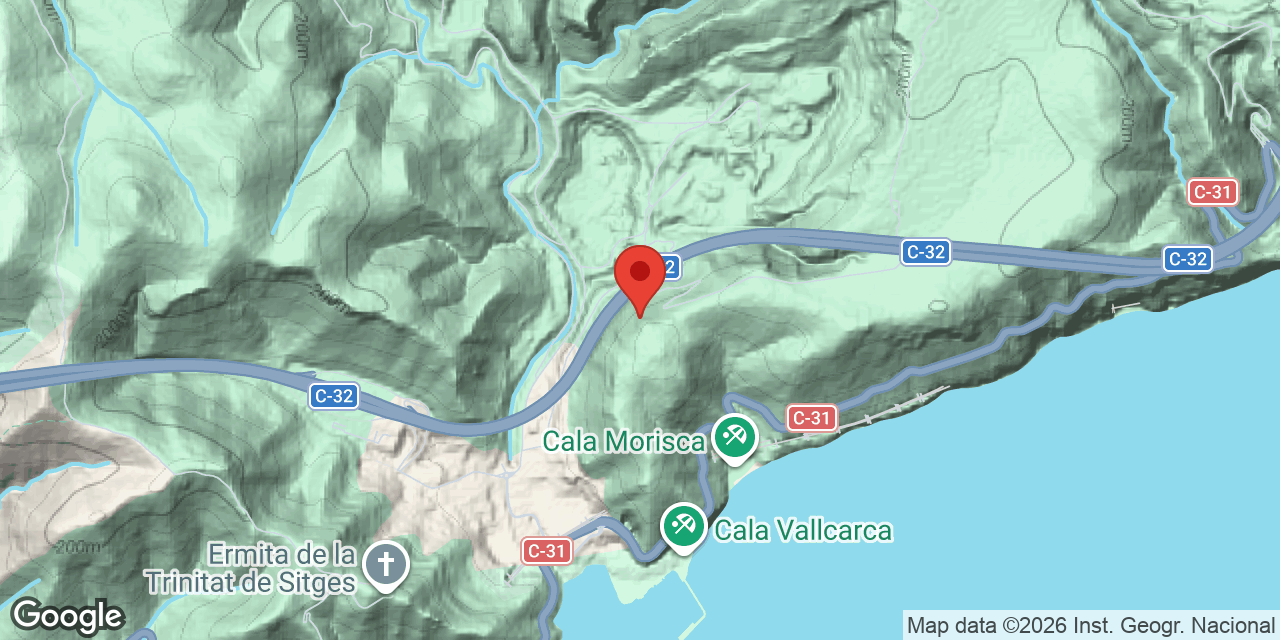 Mapa de situació de SERRA DE LA COSTA, COVETA Nº3 DE LA