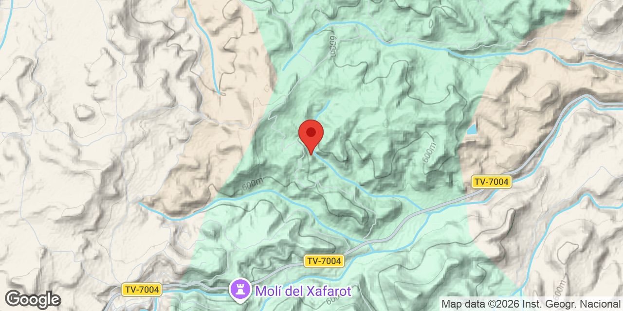 Mapa de situació de COVA, LA