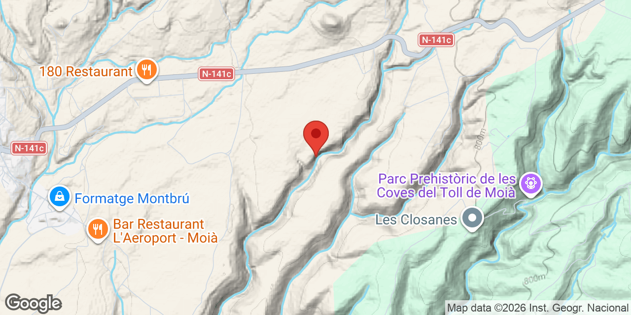Mapa de situació de GAI, FORAT DEL