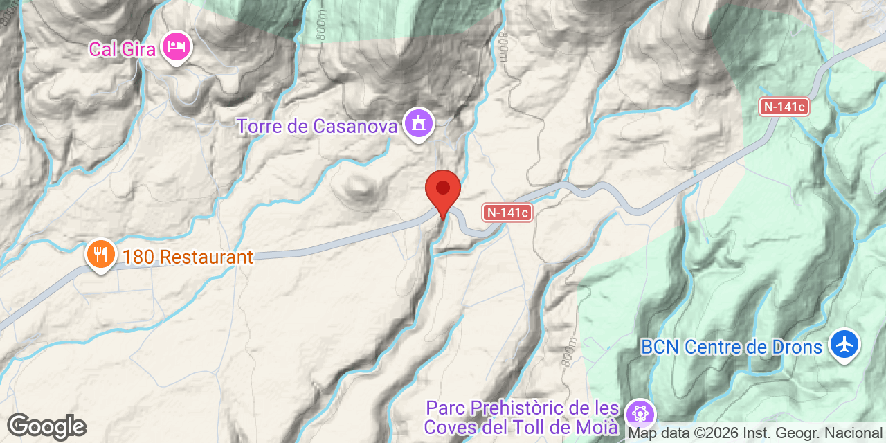 Carte de situation de GAI, BALMA DEL