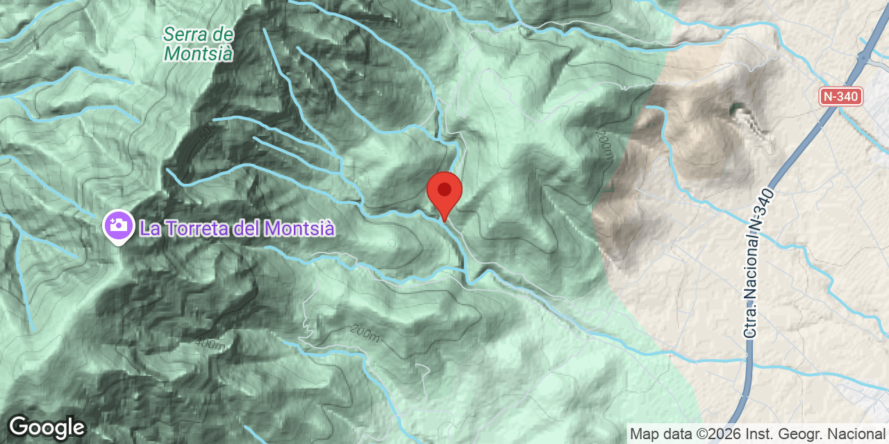 Mapa de situació de COCÓ DE VILAROYA, COVETA DEL