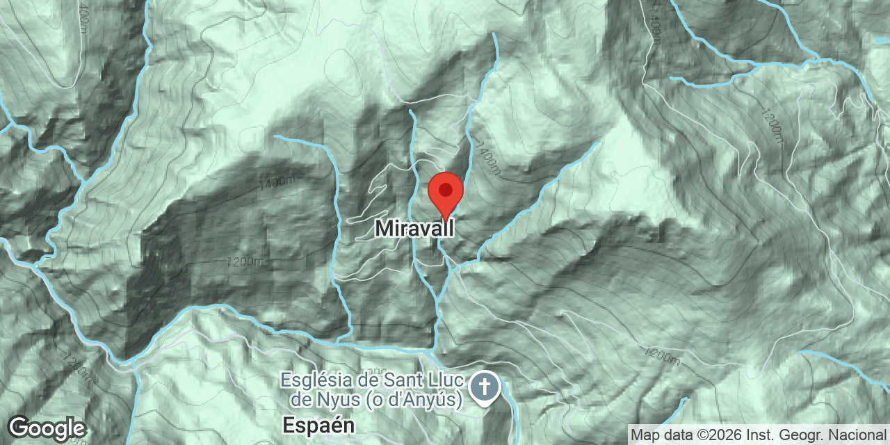Location map of FONT DE MIRAVALL, COVA DE LA