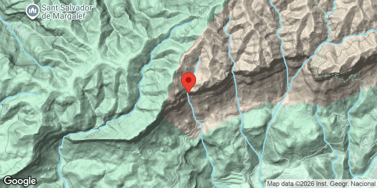 Mapa de situación de ROJA, COVA
